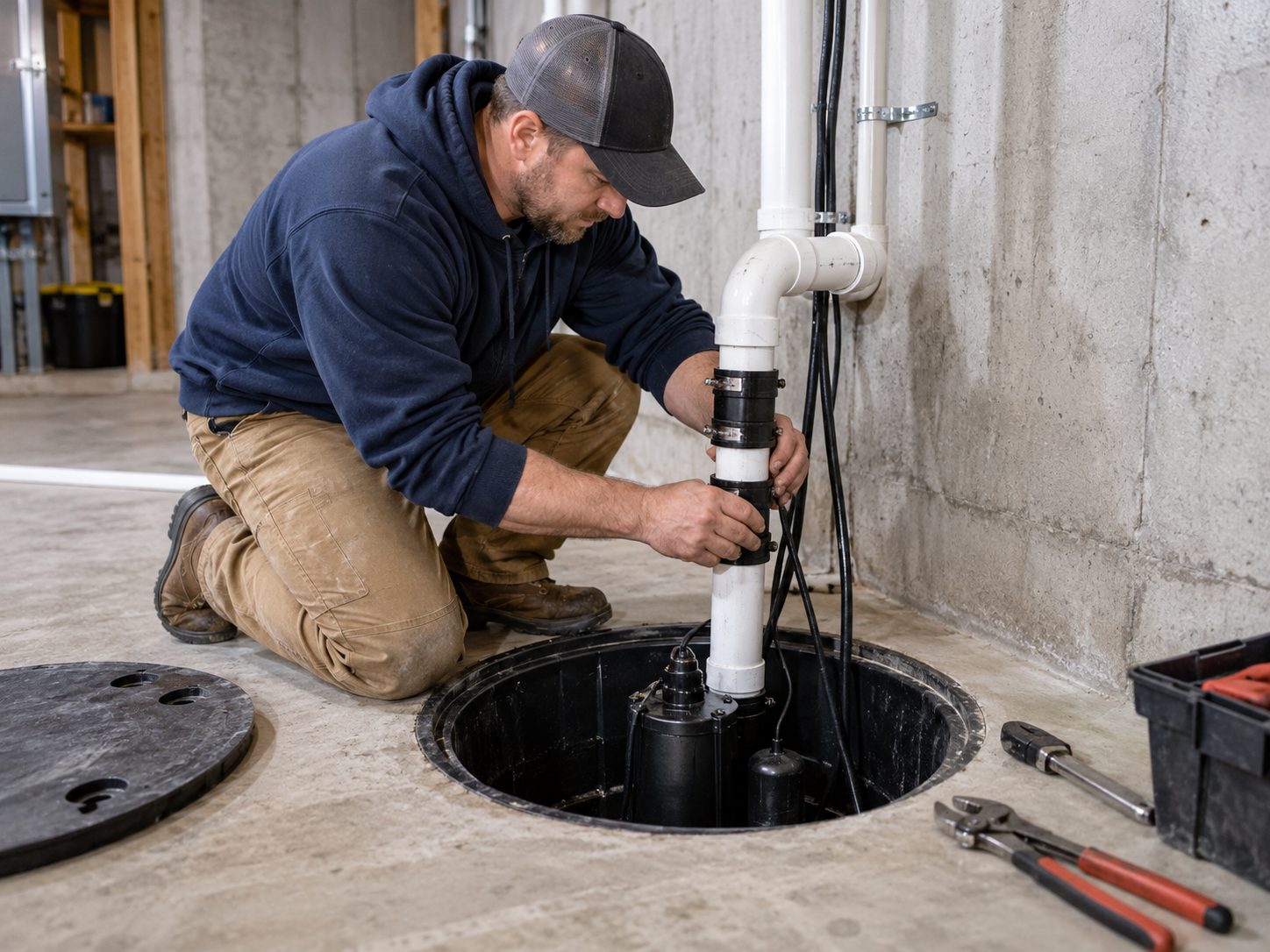 Sump Pump Installation
